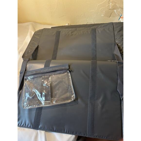 Mary Kay Consultant COLOR CASE Travel Bag Tote Bag Large 14” Black Organizer - Picture 10 of 13